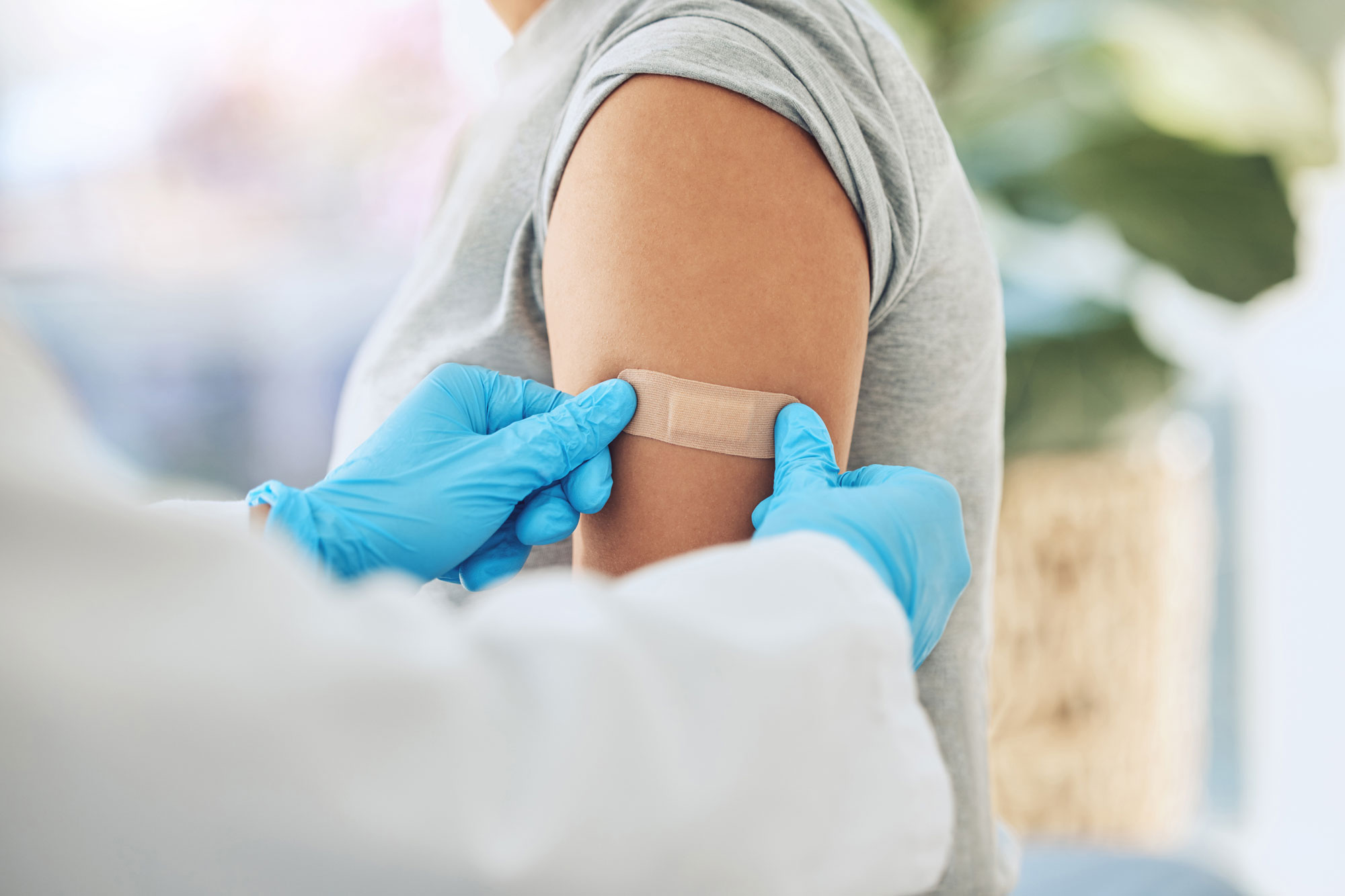 B12 injection being administered for increased energy and wellness