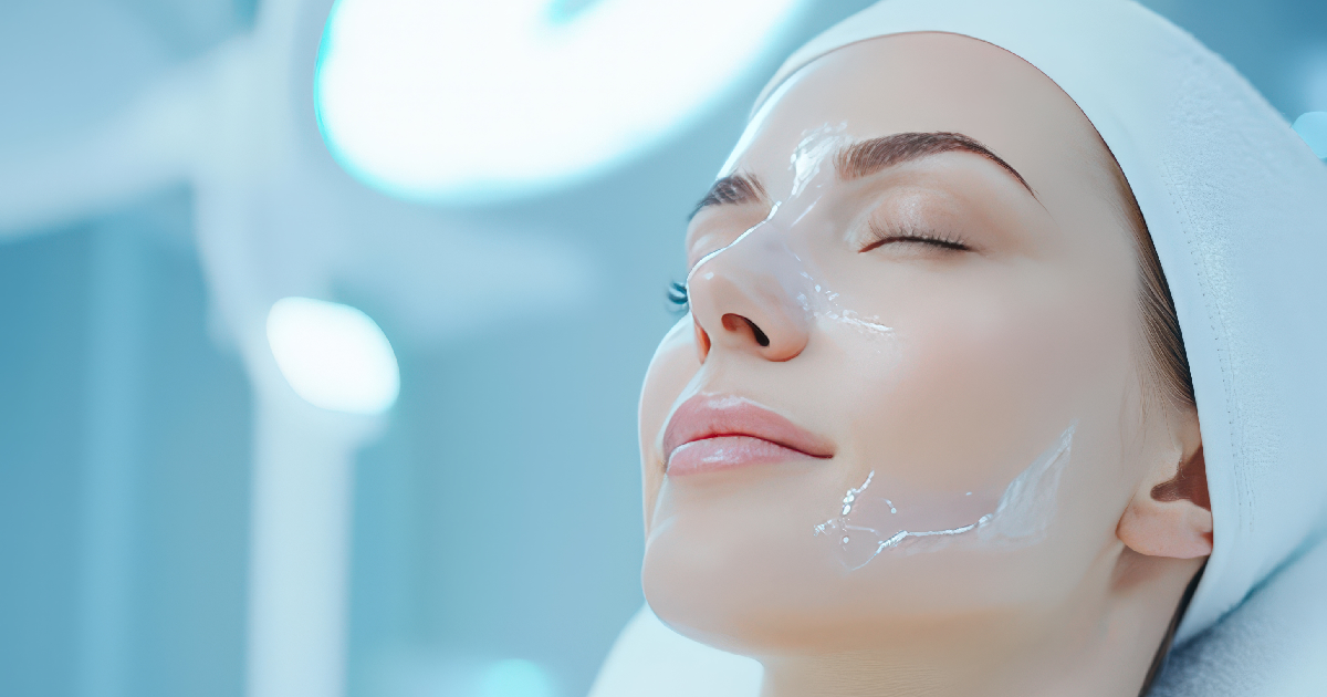 Women receiving Chemical peel treatment in Boynton Beach, Fl